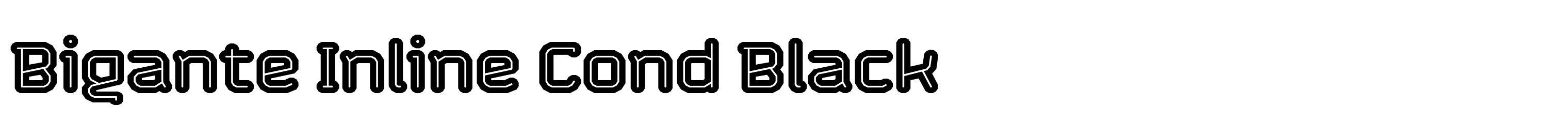 Bigante Inline Cond Black